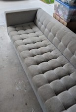 Gray fabric sofa for sale  Poway