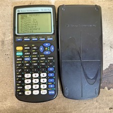 Calculadora gráfica Texas Instruments TI-83 Plus com capa FUNCIONA comprar usado  Enviando para Brazil
