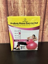 Bola de exercício ProBody Pilates Ball, bola de estabilidade de ioga, 55 cm, nova na caixa comprar usado Bola de exercício ProBody Pilates Ball, bola de estabilidade de ioga, 55 cm, nova na caixa comprar usado  Enviando para Brazil