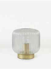 Clear ribbed glass for sale  RUNCORN