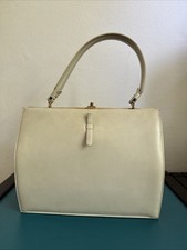 Goldpfeil handtasche weiß gebraucht kaufen  Oberhausen