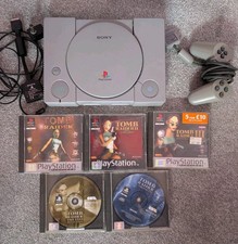 Pacote de jogos e console Tomb Raider PS1 PlayStation 1 (jogos 1-5) UK PAL comprar usado  Enviando para Brazil