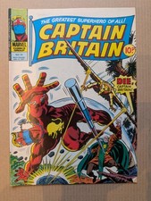 Captain britain weekly for sale  ILFRACOMBE