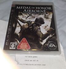 Medal of Honor Airborne (Sony PlayStation 3, 2007) PS3 Japão Importado Região Livre comprar usado  Enviando para Brazil