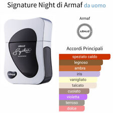 Armaf signature night usato  Colleferro