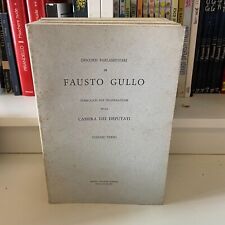 Discorsi parlamentari fausto usato  Perugia