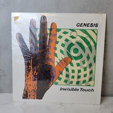 Genesis  Invisible Touch Vinyl LP 1986 Atlantic Records Embossed Cover VG comprar usado  Enviando para Brazil