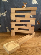 Wooden marble run for sale  BELFAST