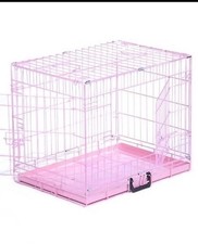 Dog cage pink for sale  LIVERPOOL