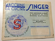 Catalogo macchine cucire usato  Ostra Vetere
