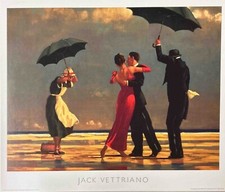 Jack vettriano poster usato  Bologna