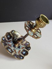 Bougeoir bronze emaille d'occasion  Cahors