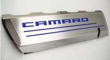 Capas de trilho de combustível azul fibra de carbono "Camaro" 2 peças serve 16-21 Chevy Camaro SS V8 comprar usado  Enviando para Brazil