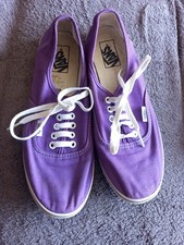Ladies vans trainers for sale  BRAINTREE