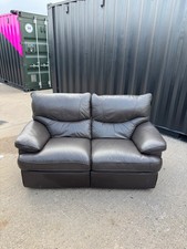 Scs brown seater for sale  OLDBURY