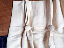 Suede effect curtains for sale  WORKSOP