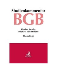 Bürgerliches gesetzbuch studi gebraucht kaufen  Trebbin