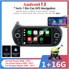 Navegação GPS estéreo carro 7"" Android 13 suporte Carplay 1+16G para Fiat Fiorino comprar usado  Enviando para Brazil