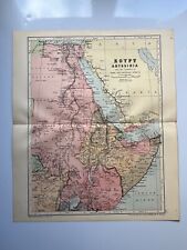 Map egypt abyssinia for sale  HORNCASTLE