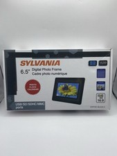 Usado, Moldura digital Sylvania 6,5” SDPF651 tela de LED preta - nova em folha caixa aberta comprar usado  Enviando para Brazil