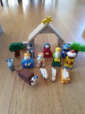 Haba weihnachtskrippe krippe gebraucht kaufen  Nackenheim