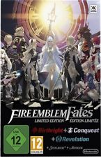 Fire Emblem Fates L.E (Direito de Nascimento+Conquista+Revelação) Com Arte+Livro de Aço Usado N... comprar usado  Enviando para Brazil
