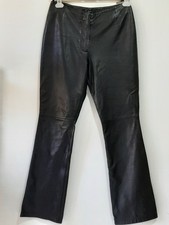Pantaloni pelle nera usato  Santa Maria Capua Vetere