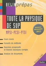 Physique sup mpsi d'occasion  France