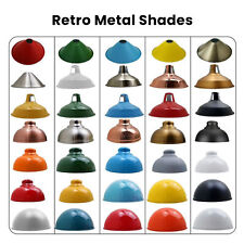 Vintage metal shade for sale  COVENTRY