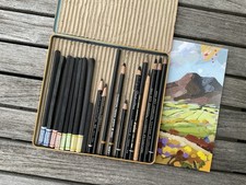 Zeichenkohle reißkohle stifte gebraucht kaufen  München