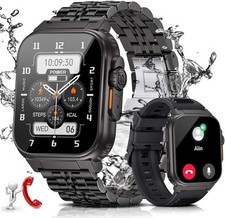 Męski smartwatch LIGE 1,96" ekran dotykowy z funkcją telefonu, Bluetooth na sprzedaż  PL