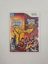 Guitar Hero III Legends of Rock + Aerosmith Paquete Dual Nintendo Wii Completo En Caja Original segunda mano  Embacar hacia Argentina