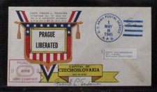 Teixeira capa cachet assinado Praga Liberada 1945 Guerra Patriota censor comprar usado  Enviando para Brazil