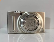 Câmera Digital Nikon COOLPIX S8200 1080p HD Gravação de Vídeo Foco Automático Prata, usado comprar usado  Enviando para Brazil