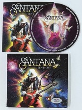 ASSINADO Carlos Santana Sentient Capa do Álbum e CD PSA DNA CERTIFICADO DE AUTENTICIDADE Autógrafo comprar usado  Enviando para Brazil