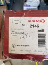 Mintex mdb2146 front for sale  RYE