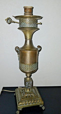 Antila Lampada da Tavolo ad Olio Petrolio Elettrificata in Bronzo 50 cm na sprzedaż  Wysyłka do Poland