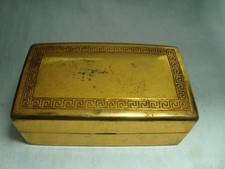 GILLETTE Aristocrat vintage 1941 navalha de segurança vazia caixa banhada a ouro comprar usado  Enviando para Brazil