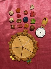 Conjunto completo de todos os cobertores e cortador de pizza Num Noms lanchonetes raro comprar usado  Enviando para Brazil
