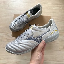 Tênis de futebol Mizuno Morelia Neo 4 Pro AS Wide (2E) masculino gramado Galaxy prata comprar usado  Enviando para Brazil
