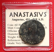 Anastasius half follis for sale  DORNOCH