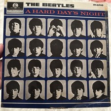 The Beatles A Hard Days Night UK Parlophone Black Yellow First Press Mono comprar usado  Enviando para Brazil