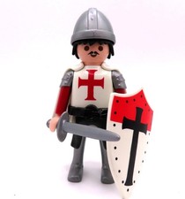 Playmobil Templariusz Krzyżowiec Rycerz - Historia Mnich Figurka na zamówienie na sprzedaż  Wysyłka do Poland