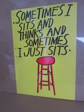 Vintage mini poster for sale  Covina