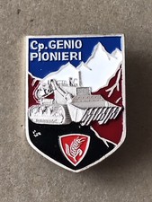 Distintivo compagnia genio usato  Imola