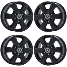 Conjunto de jantes 16" Dodge Freightliner Sprinter preto de fábrica fabricante de equipamento original 96656 TROCA comprar usado  Enviando para Brazil