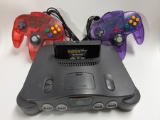 N64 com HDMI nativo! Totalmente restaurado! Novos controladores, energia e adaptador de cartão SD! comprar usado  Enviando para Brazil