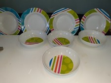 Eight piece melamine for sale  LLANDYSUL