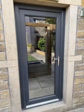 Upvc external door for sale  HOLMFIRTH