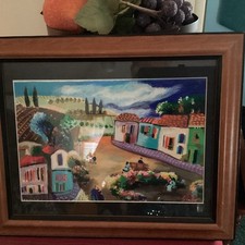 Framed painting signed for sale  Allendale